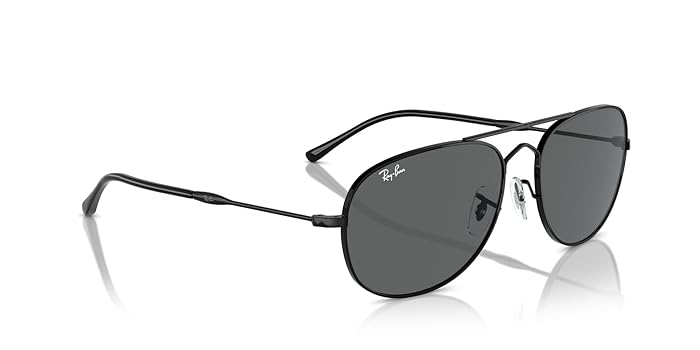 Amazon.com: Ray-Ban RB3735 Bain Bridge Sunglasses, Black
